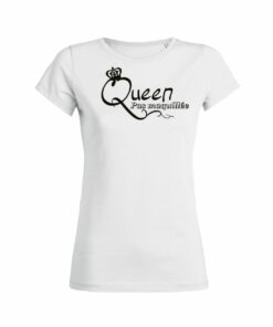Teeshirt Femme - Queen Pas MaquillÃ©e