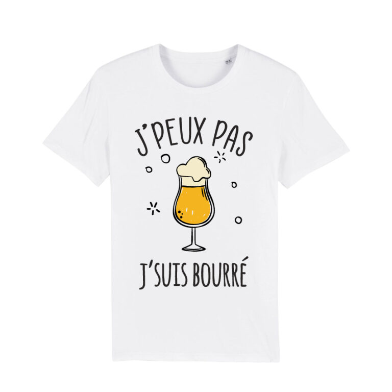 Teeshirt Homme J peux Pas J suis Bourré