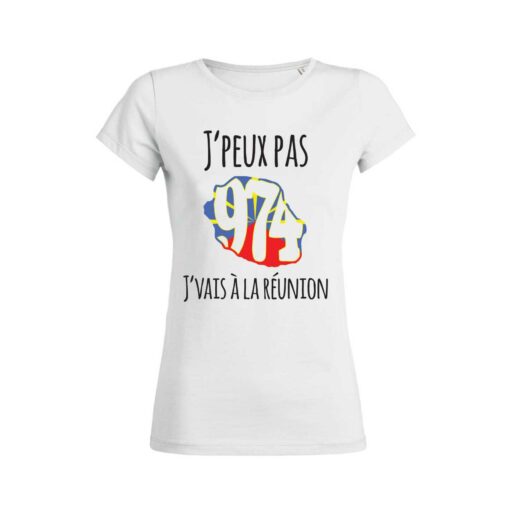 Teeshirt Femme - J'peux Pas J'vais À La Réunion
