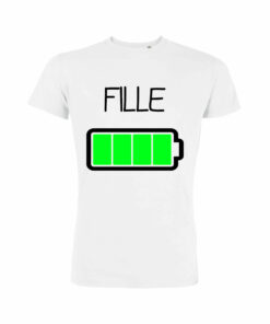 Teeshirt Fille - Batterie Pleine