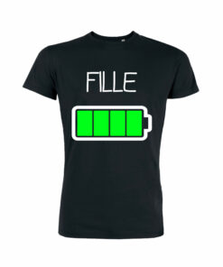 Teeshirt Fille - Batterie Pleine