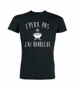 Teeshirt Homme - J'peux Pas J'ai Barbecue