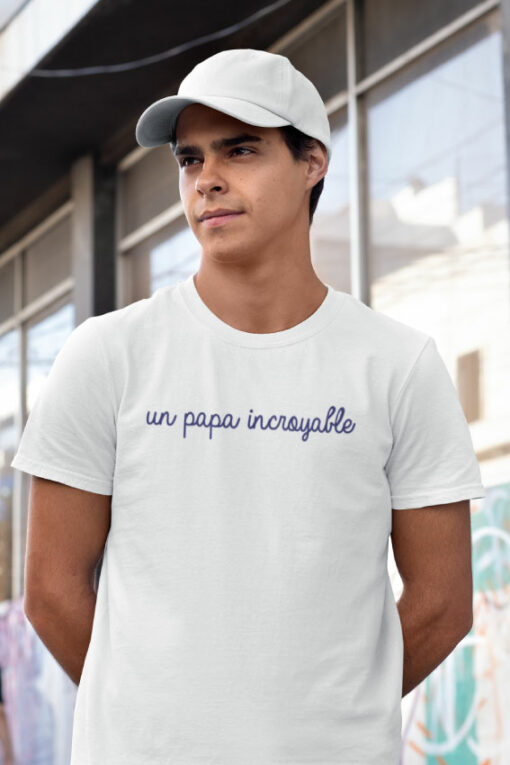 Teeshirt Homme - Un Papa Incroyable