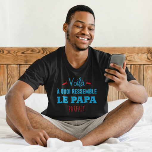 Teeshirt Homme - Voilà À Quoi Ressemble Le Papa Parfait