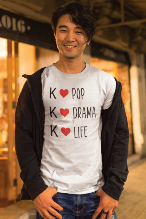 Teeshirt Homme - Love Kpop Kdrama Klife