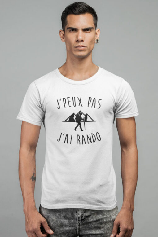 Teeshirt Homme - J'peux Pas J'ai Rando