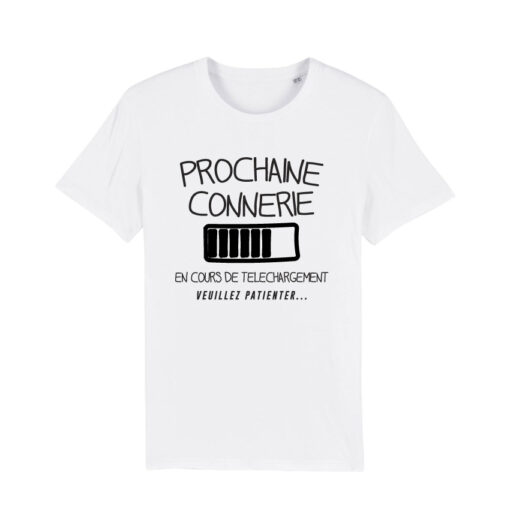 Teeshirt Homme - Prochaine Connerie En Cours De Telechargement