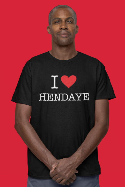 Teeshirt Homme - I Love Hendaye