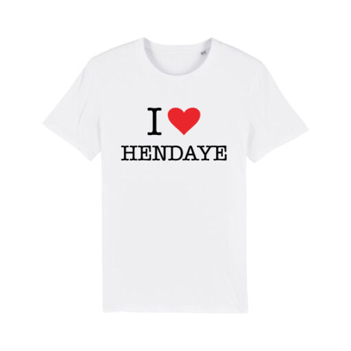Teeshirt Homme - I Love Hendaye