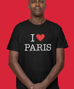 Teeshirt Homme - I Love Paris