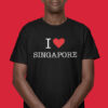 Teeshirt Homme - I Love Singapore